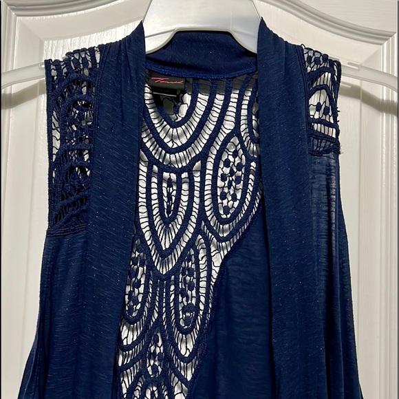 Torrid Cardigan with Crotchet Cutout - Picture 2 of 6